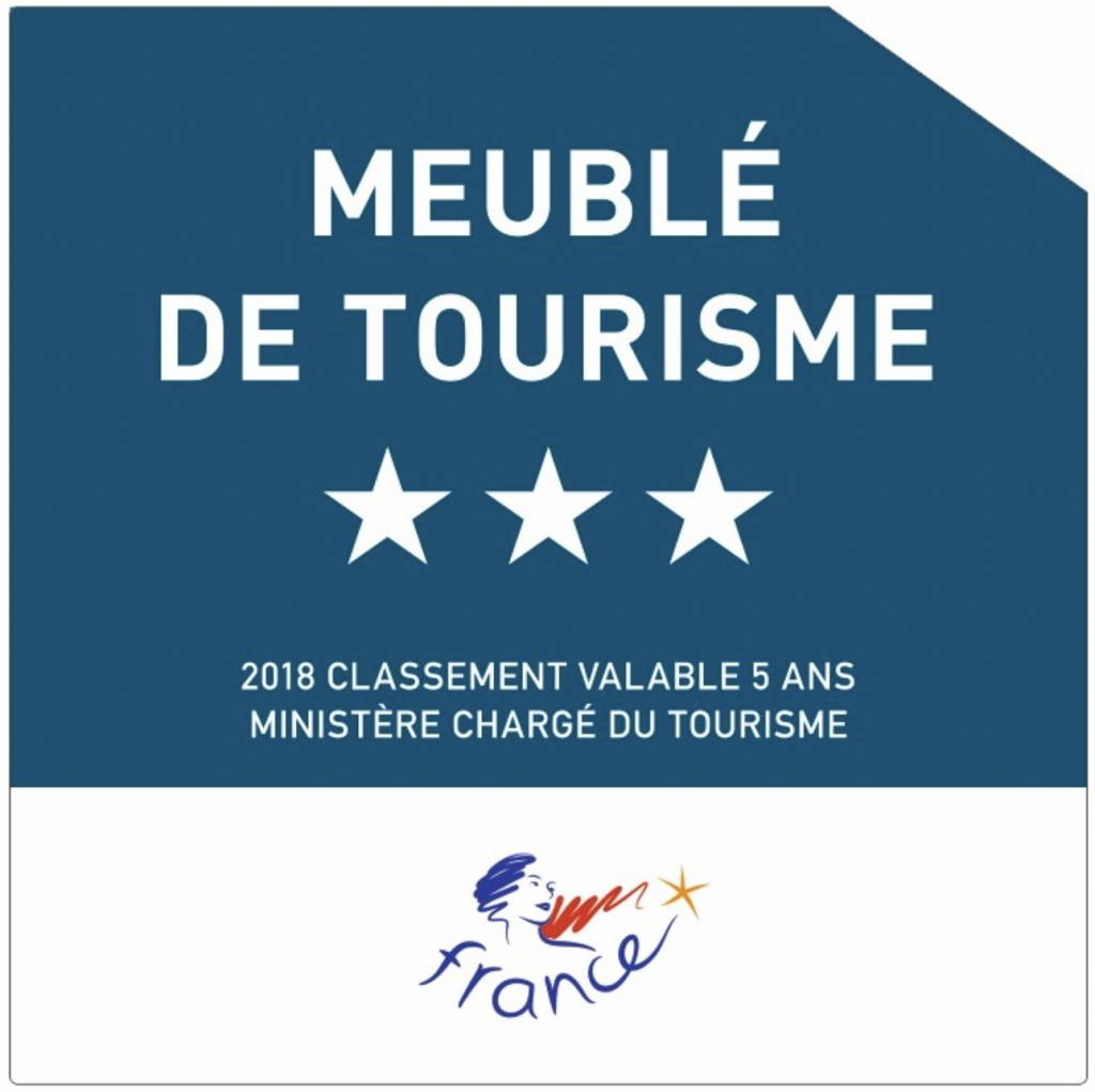 meublé de tourisme certifié trois étoiles
